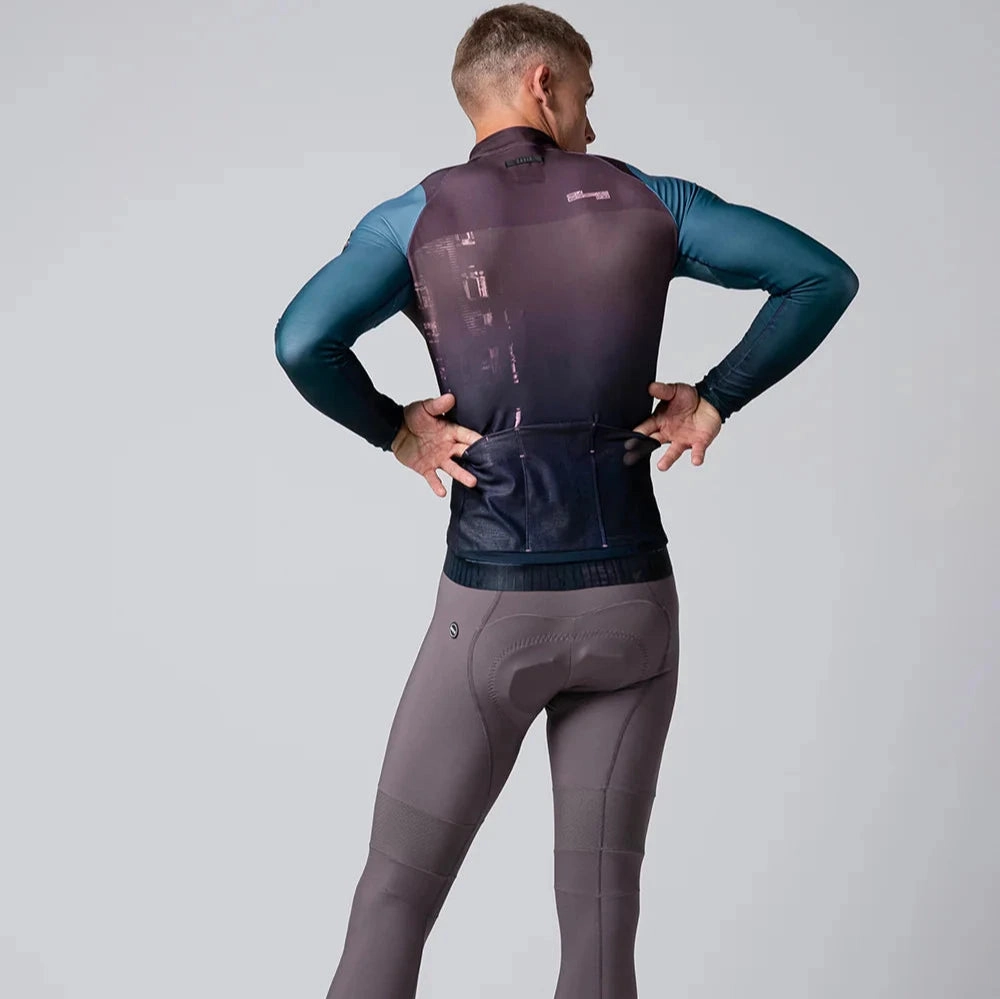 Gobik Hyder Denver long sleeves jersey - Blue Purple
