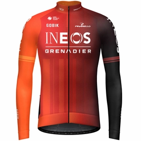 Gobik Ineos Grenadiers 2024 Hyder long sleeves jersey 