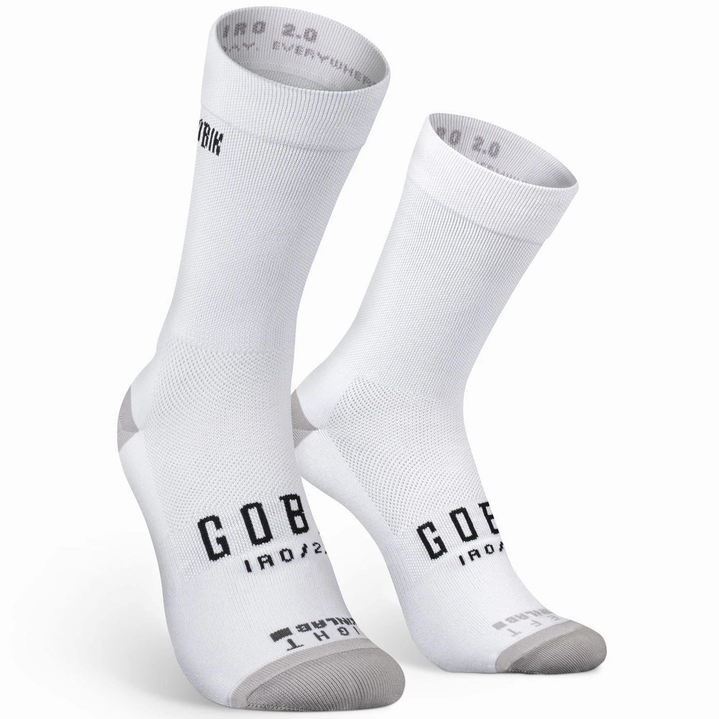 Gobik Iro 2.0 Logo socks - White