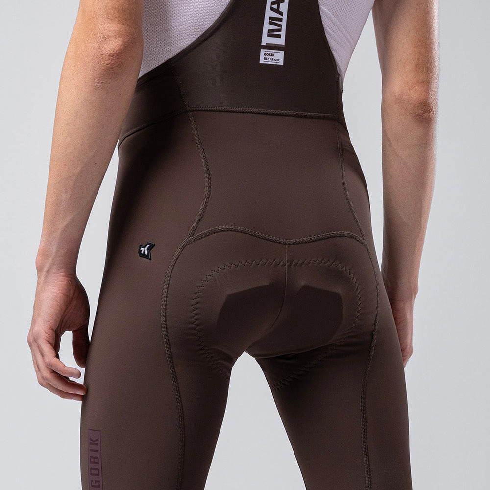 Gobik Matt 2.0 bib shorts - Brown