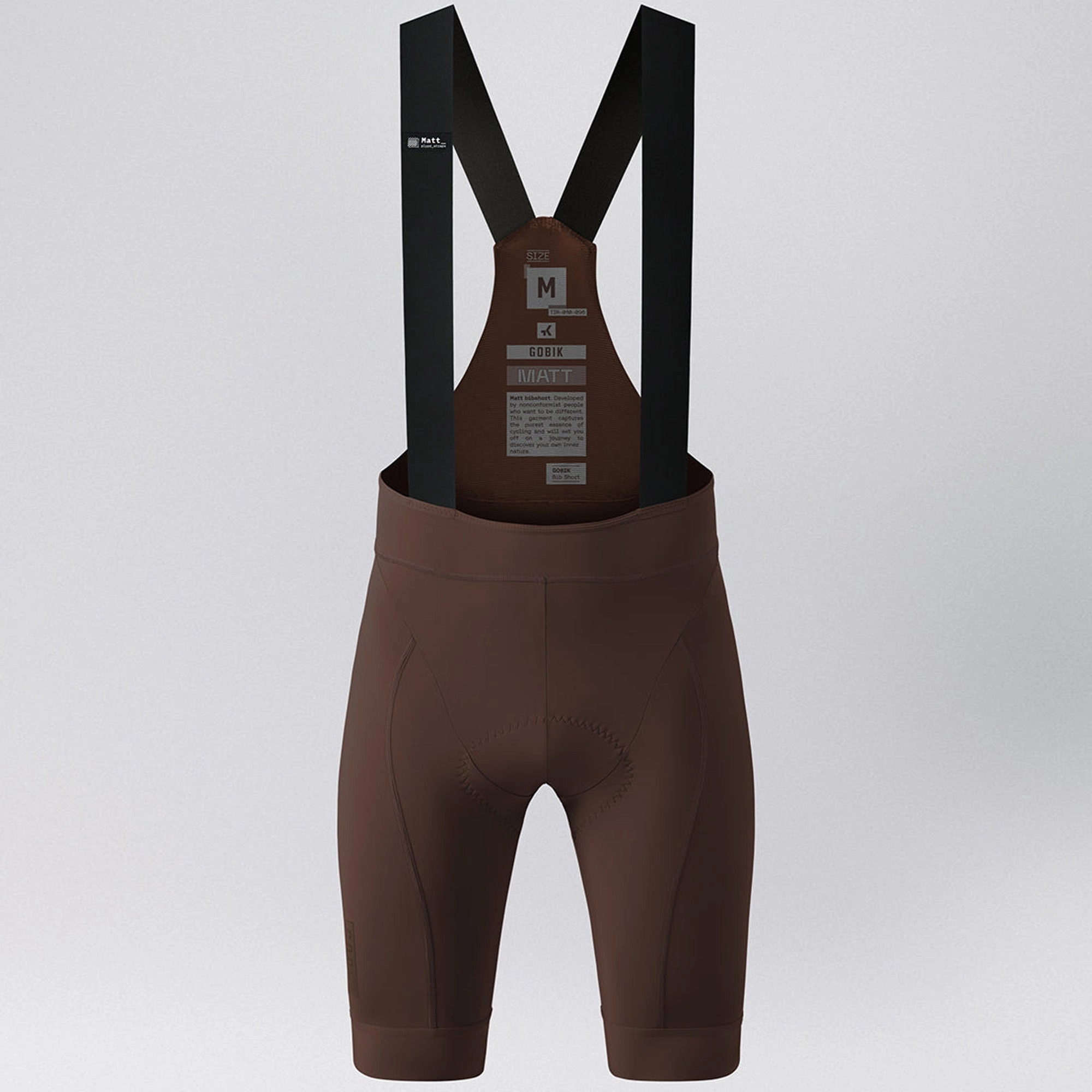 Gobik Matt 2.0 bib shorts - Brown