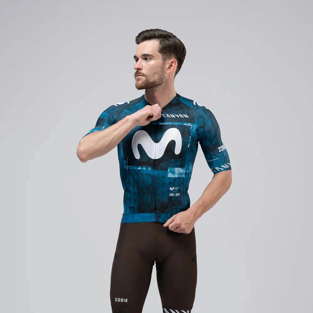 Gobik Movistar Team Gravel Squad 2025 Cx Pro 4.0 jersey 