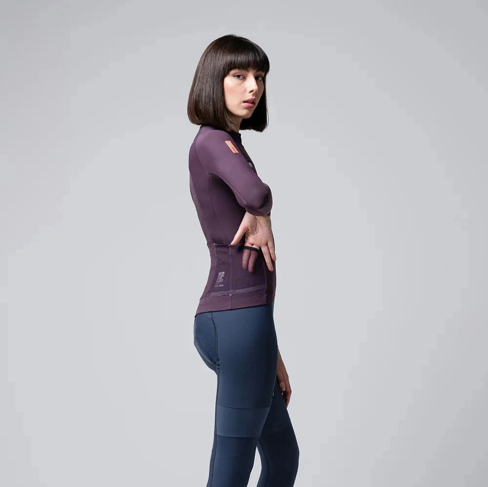 Gobik Pacer Solid 2.0 long sleeves women jersey - Purple