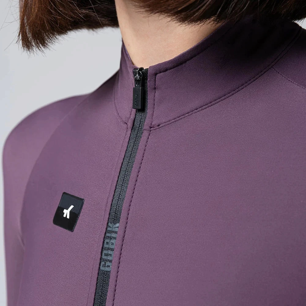 Gobik Pacer Solid 2.0 long sleeves women jersey - Purple
