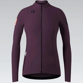 Gobik Pacer Solid 2.0 long sleeves women jersey - Purple