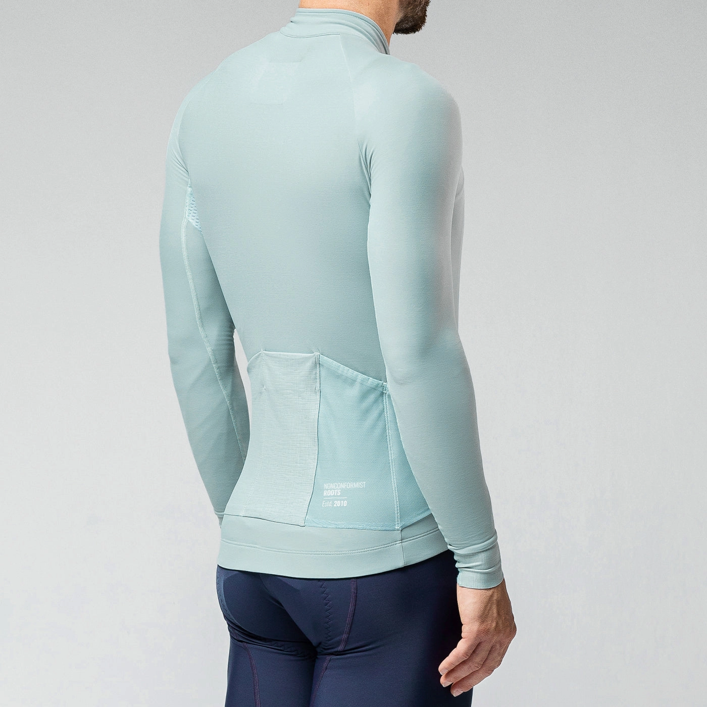 Gobik Pacer Solid Hakone Equinoccio long sleeves jersey - Blue
