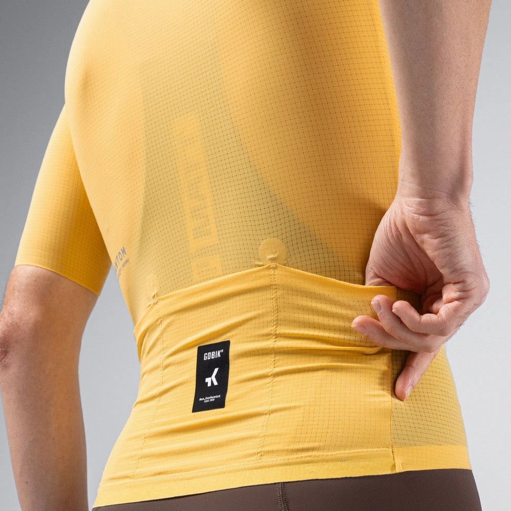 Gobik Phantom Dandelion jersey - Yellow