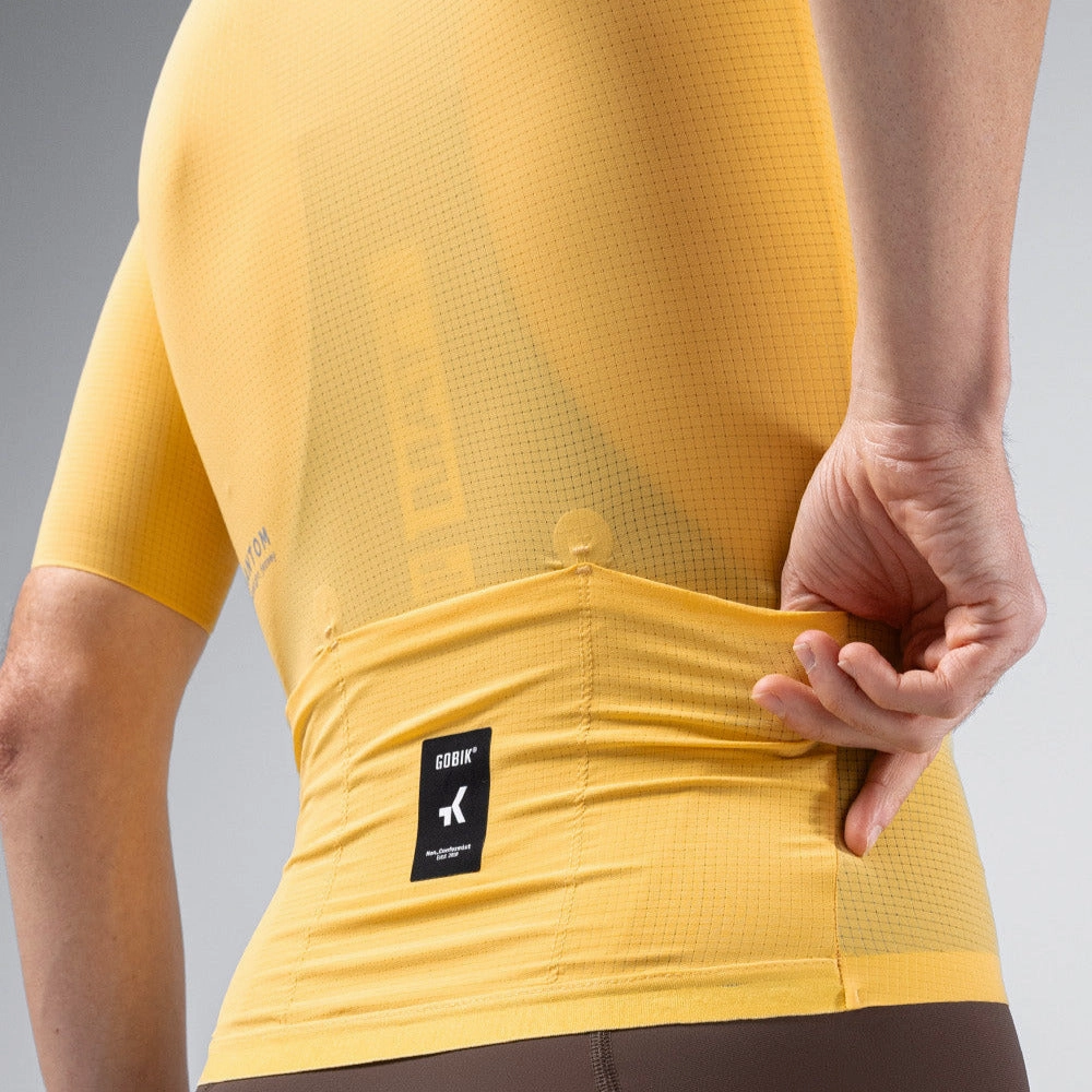 Gobik Phantom Dandelion jersey - Yellow