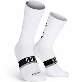 Gobik Superb Axis Extra Long socks - White