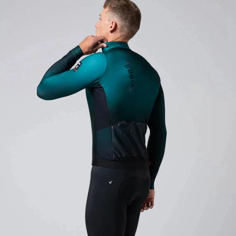 Gobik Superhyder Everglade long sleeve jersey - Green