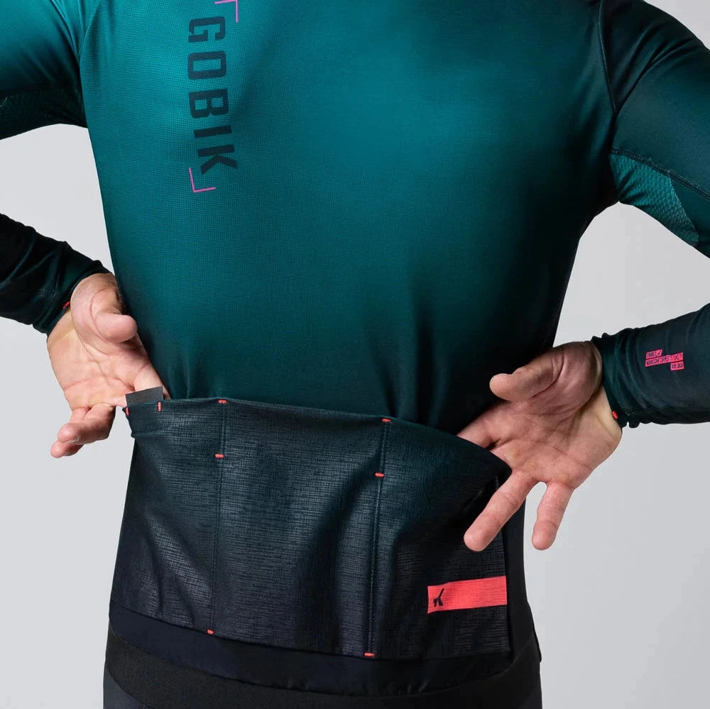 Gobik Superhyder Everglade long sleeve jersey - Green