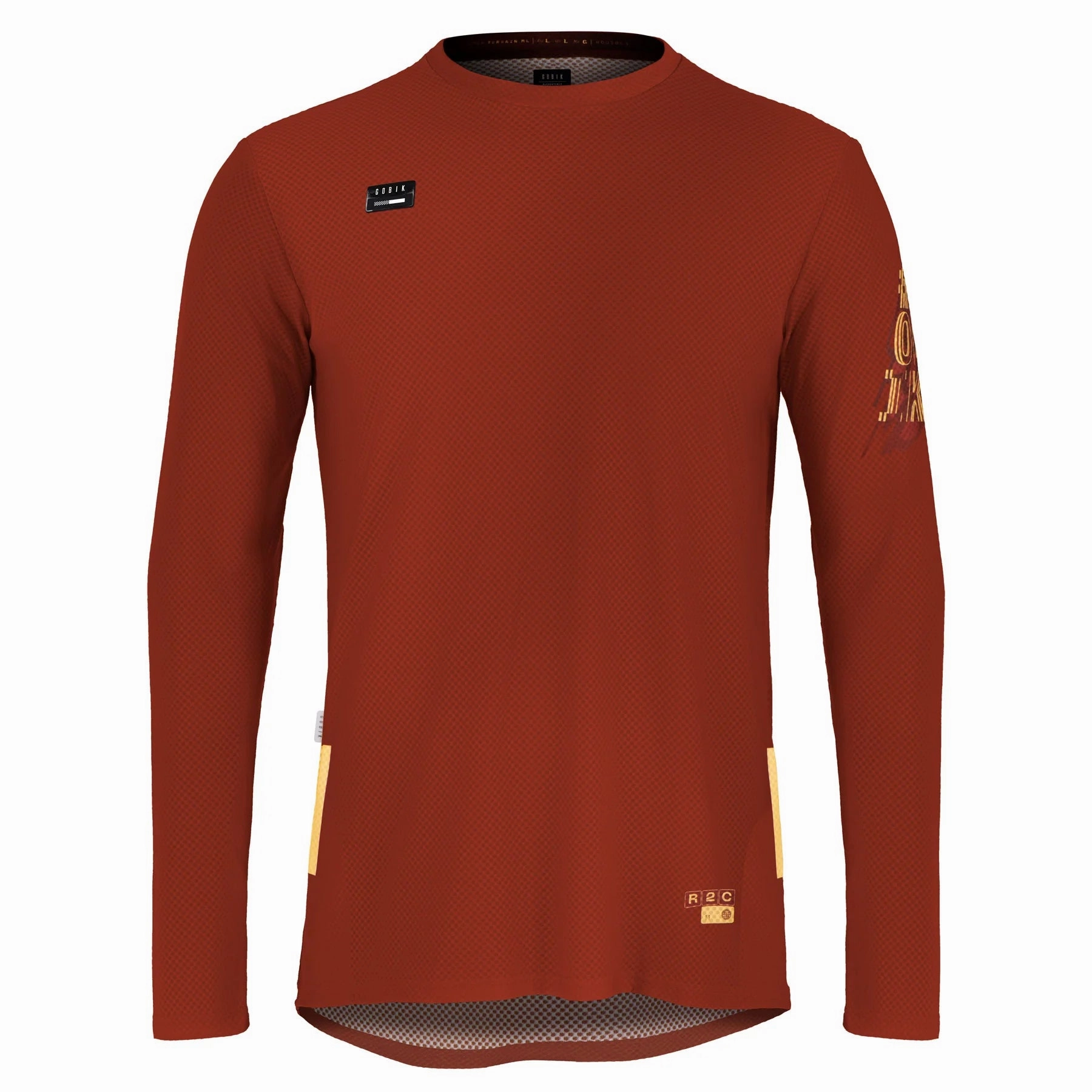 Gobik Terrain Rooibos long sleeves jersey - Red