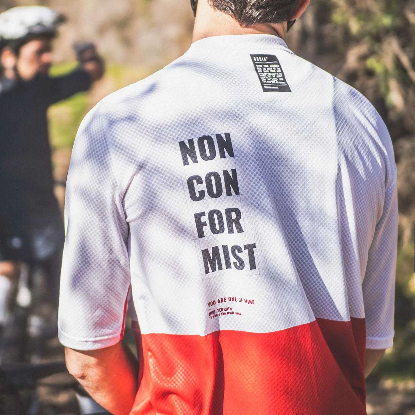Gobik Terrain Whistler jersey - White red
