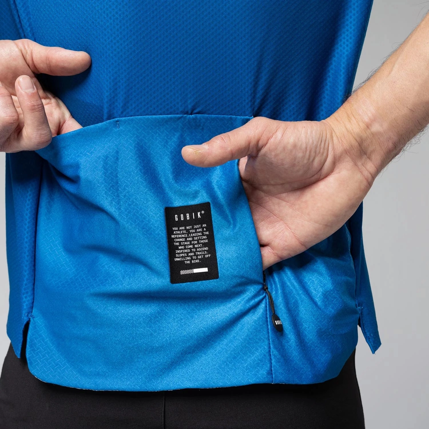 Gobik Volt Mykonos jersey - Blue