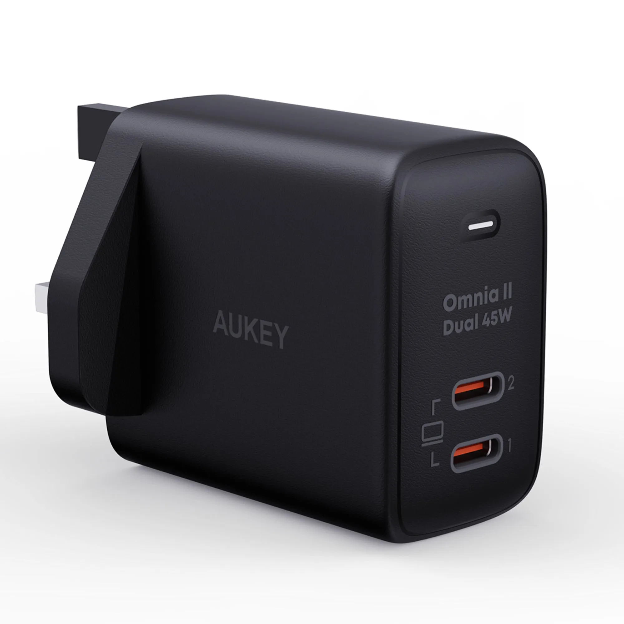 Pa-B4T Omnia Ll 45W 2 Usb C Port Pd Charge Gan Fast Technology Charger Exclusive Holiday Deal