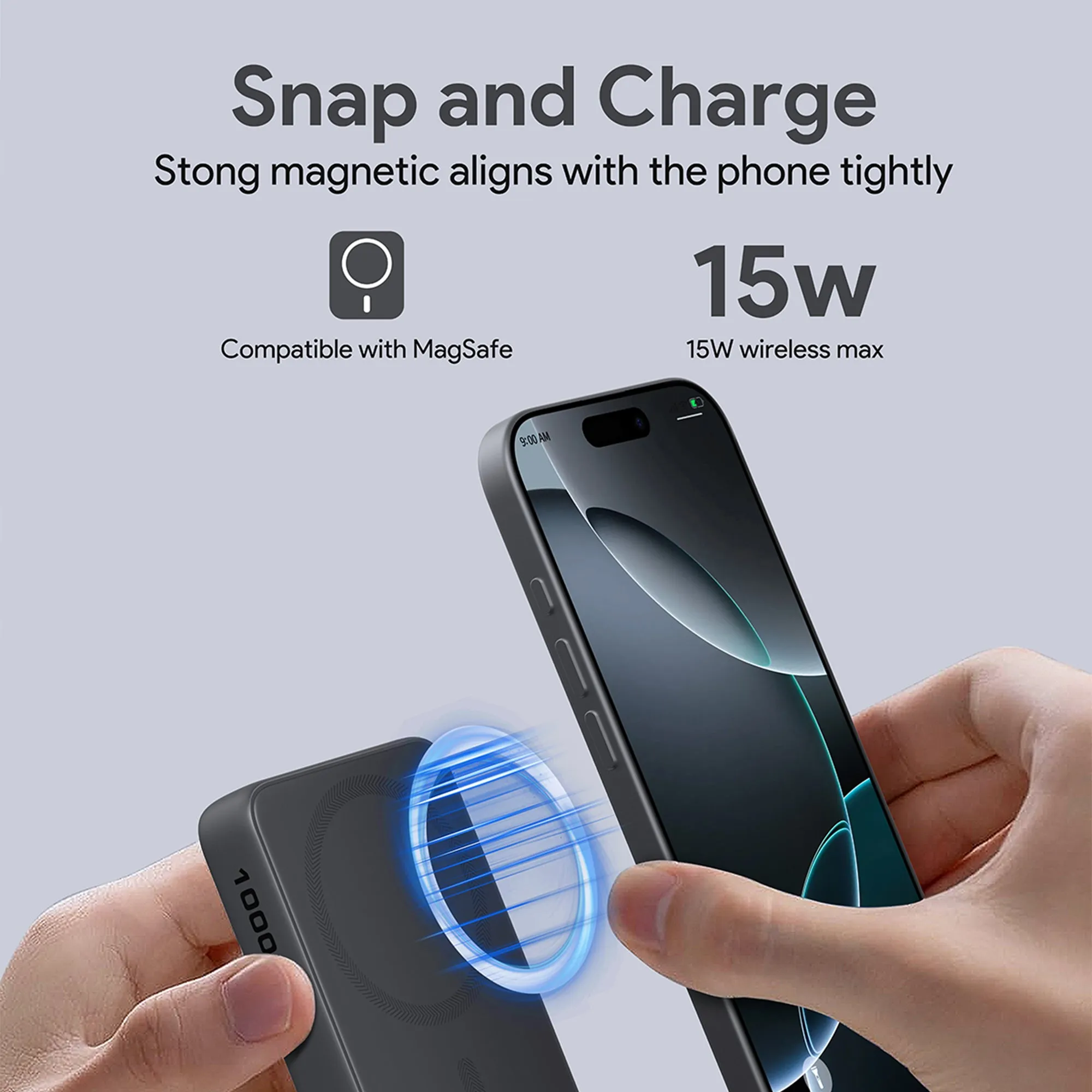 Hot Pick Online Online Exclusive Steal Pb-Ms04 10000Mah 20W Power Bank With Magsafe Compatible