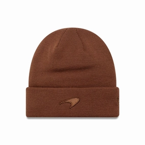 Hot Deal Alert Mclaren Racing Seasonal Brown Cuff Knit Beanie Hat