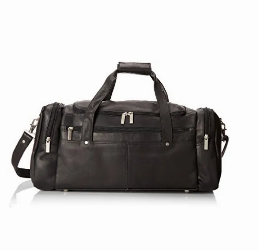 David King Leather 20" Carry On Duffle Save Big Today Todays Hot Savings