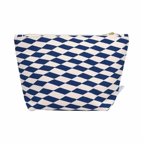 Clearance Blowout Women'S Esther Cosmetic Bag In Navy/Beige