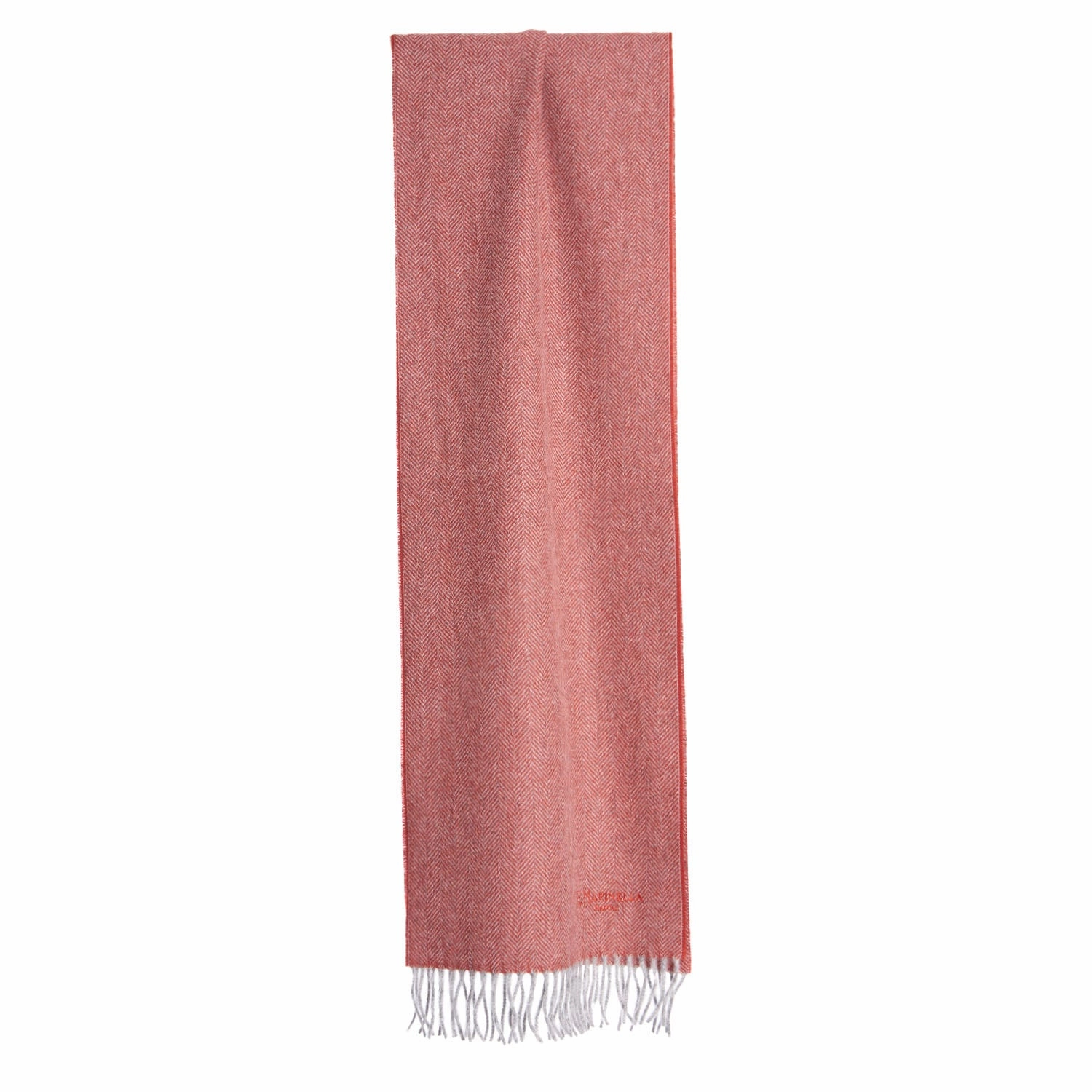 Special Online Offer Red Fringed Scarf