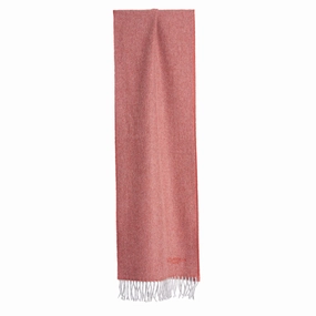 Special Online Offer Red Fringed Scarf