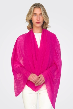 Daily Hot Deal MustHave Gift Ideas Cashmere Scarf - Fuchsia