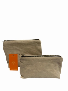 Clearance Event Alert Make Up Bags Set In Cream