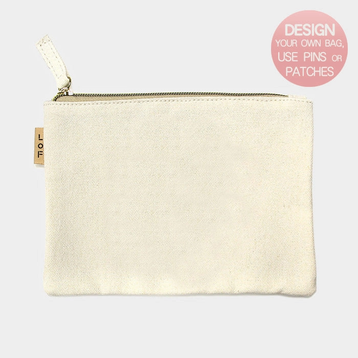 Plain Cotton Canvas Eco Pouch Bag Exclusive Hot Pick