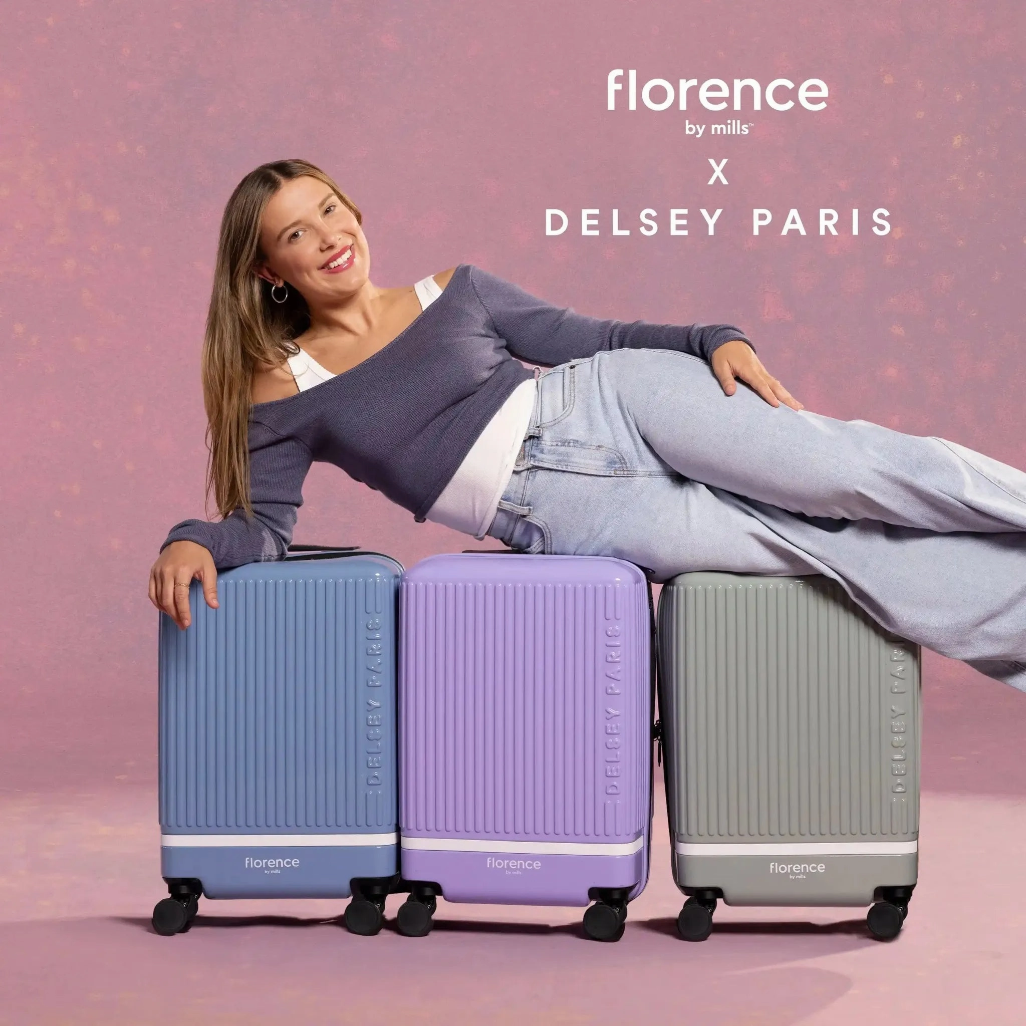 Delsey Florence By Mills Spin Me Away Carry-On Plus Expandable Spinner Flash Sale Alert Now Mega Savings Now