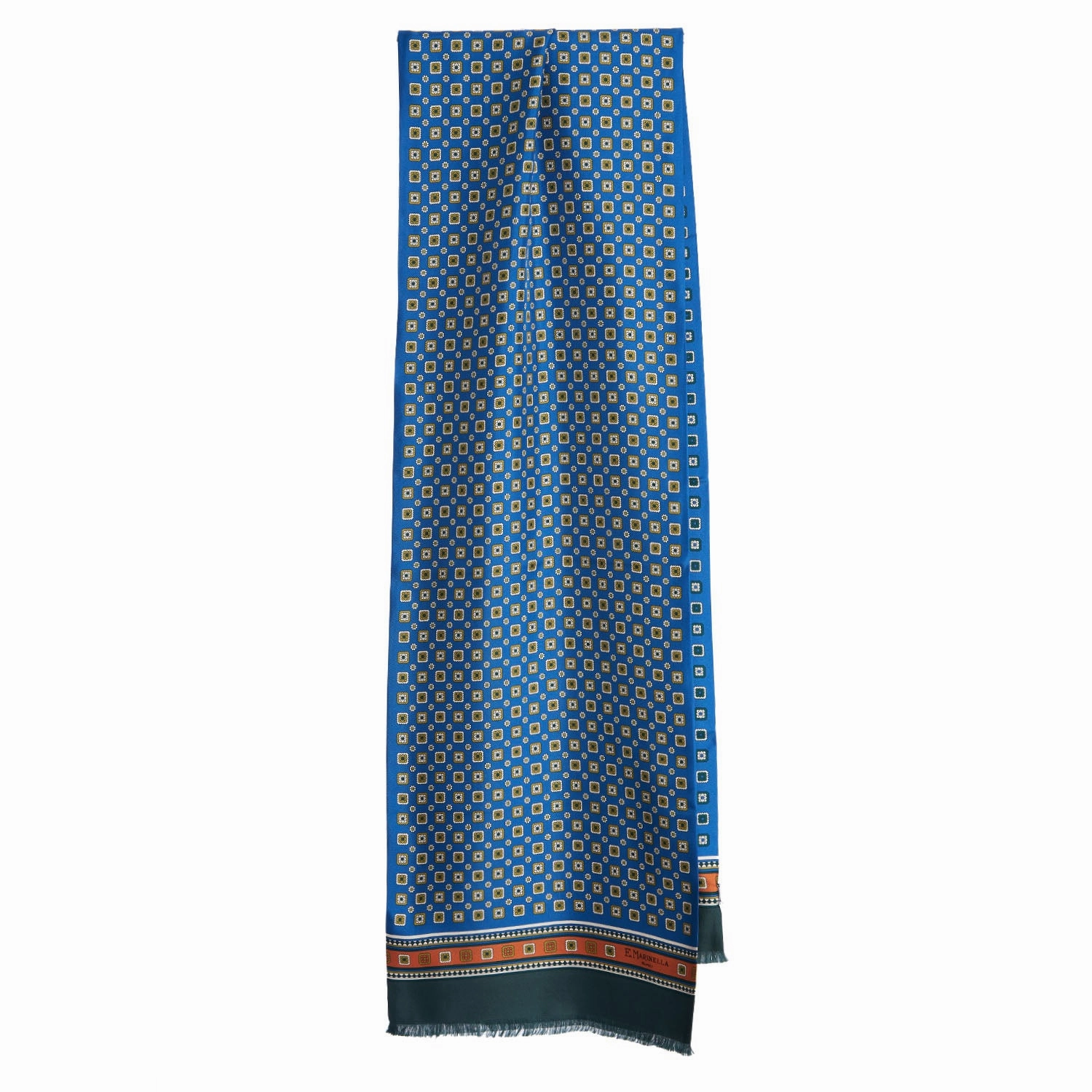 Light Blue Double Silk Scarf Todays Steal Special Deals Online