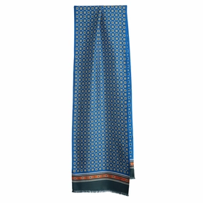 Light Blue Double Silk Scarf Todays Steal Special Deals Online