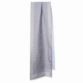 Grab Your Hot Pick Grey Double Silk Scarf