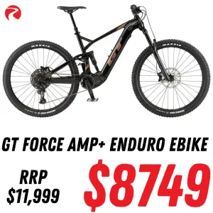 GT Force AMP  Enduro Ebike Black