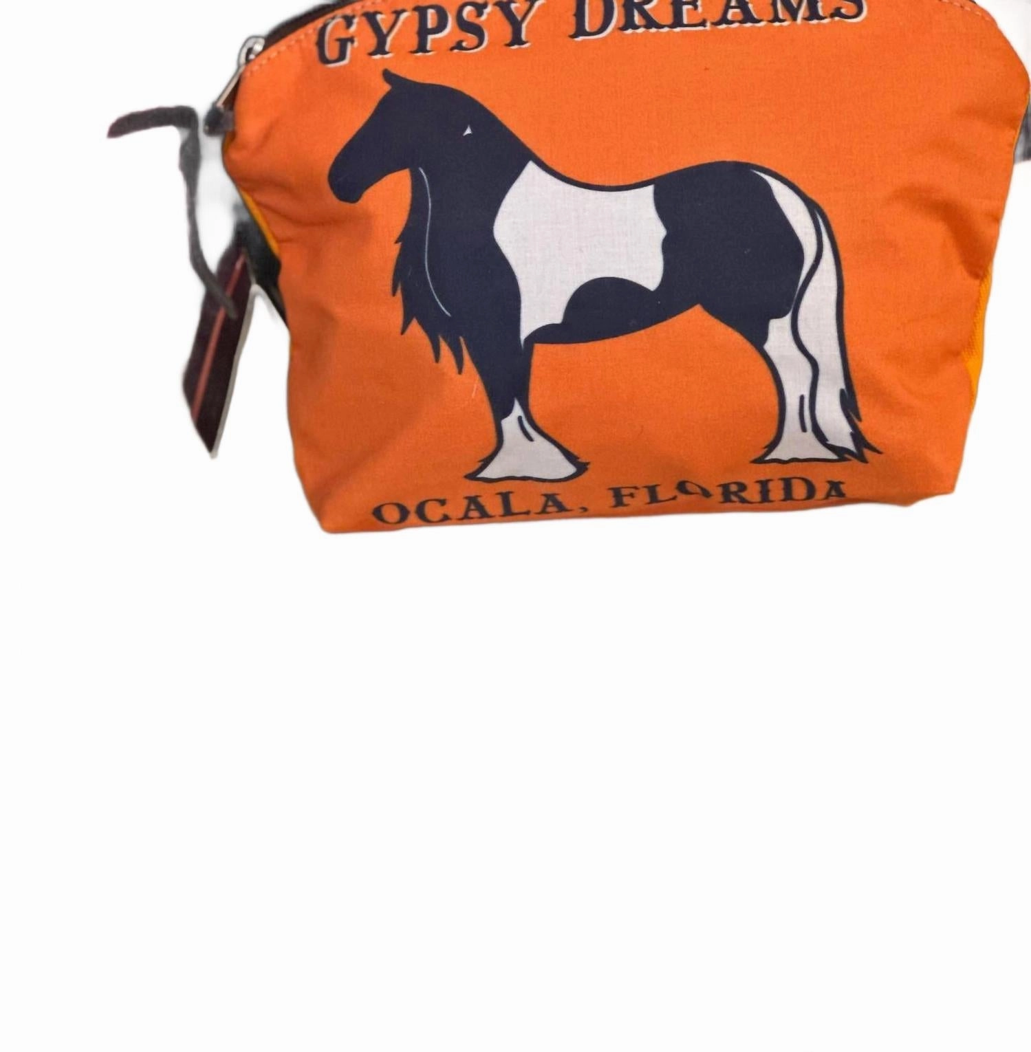 Gypsy Dreams Ocala Cosmetic Bag In Orange Dont Miss Hot Deals Special Surprise Sale