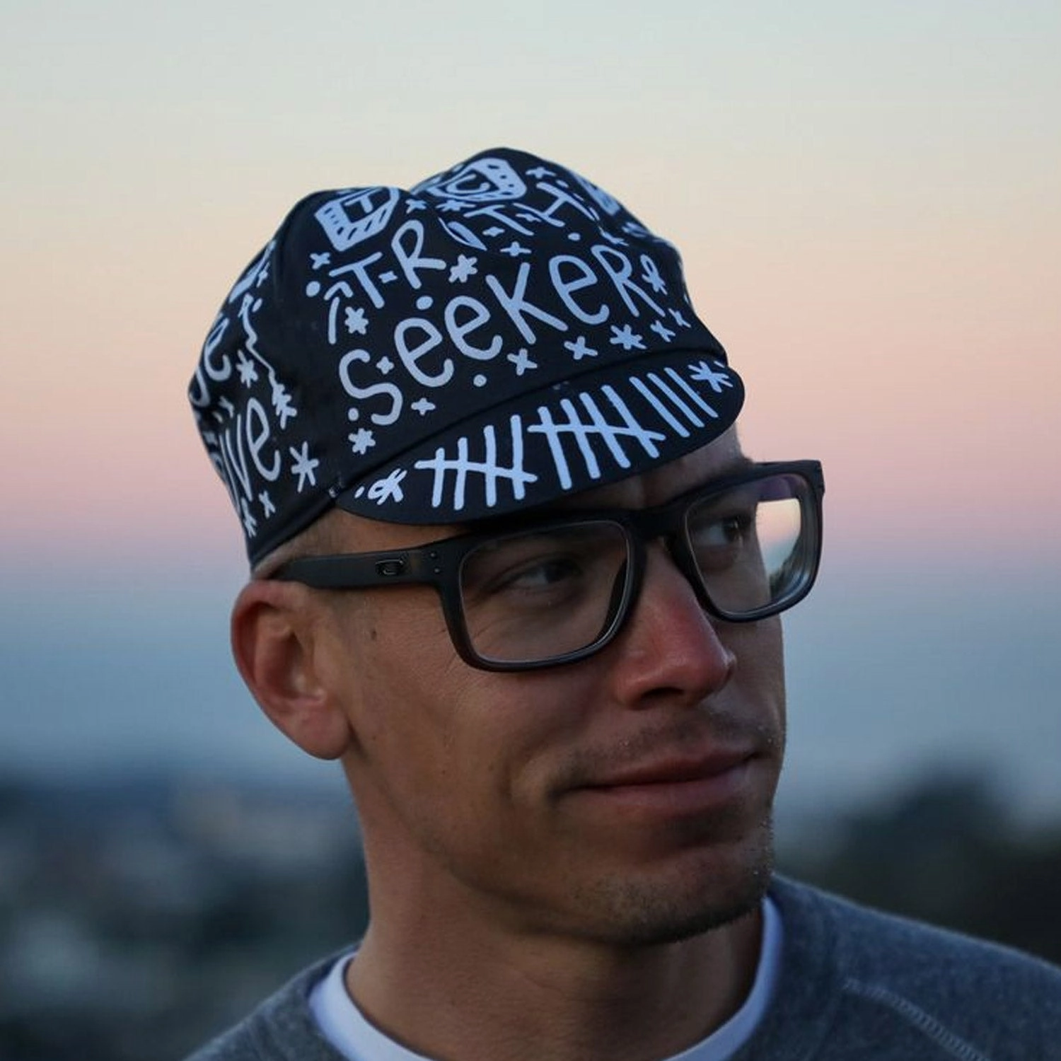 Headdy Notchas Truth Seeker cycling cap - Black