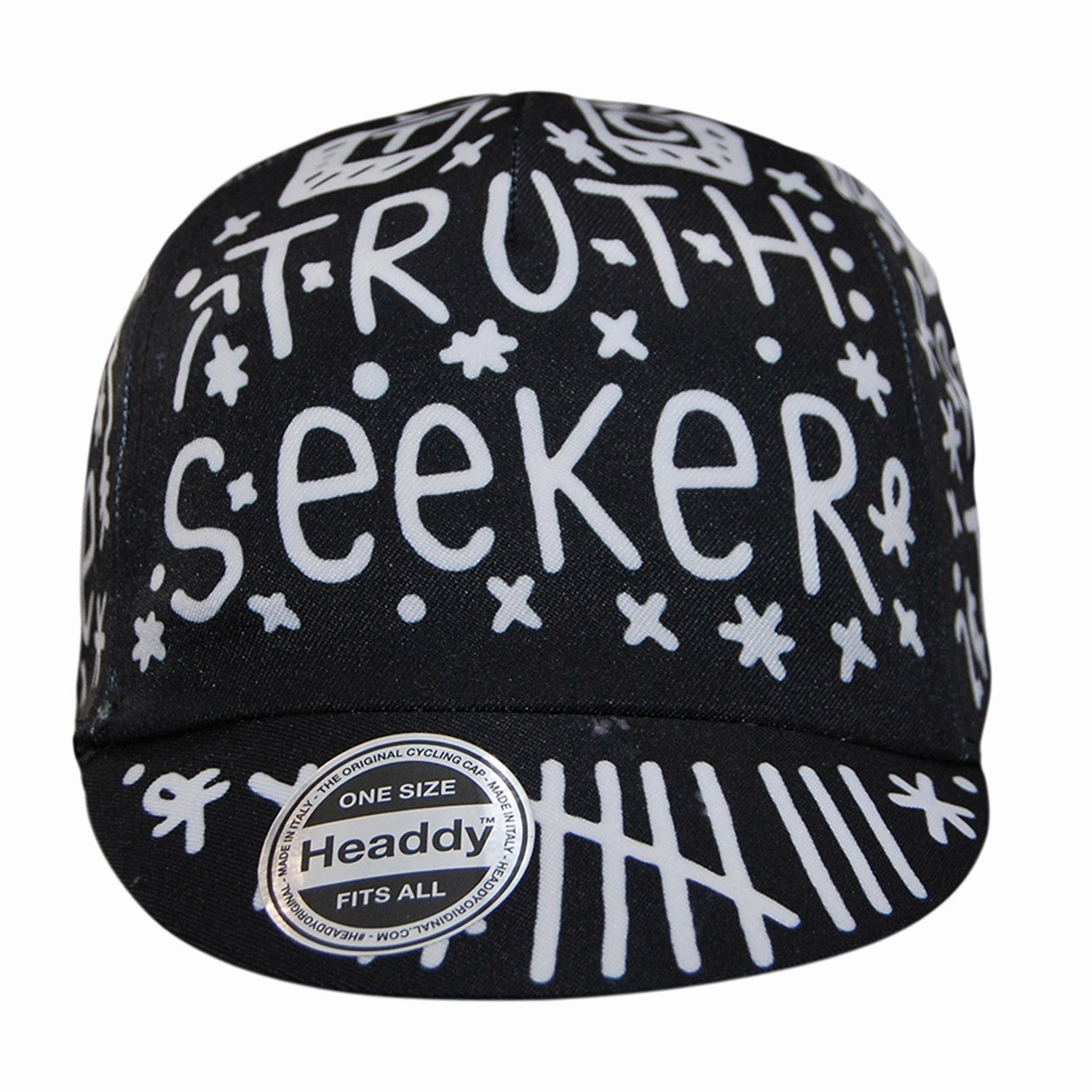 Headdy Notchas Truth Seeker cycling cap - Black