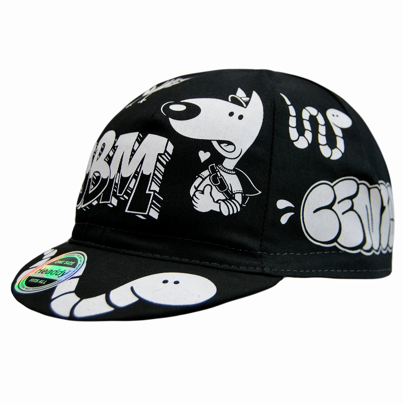 Headdy x UBM 15th anniversary cycling cap - Black