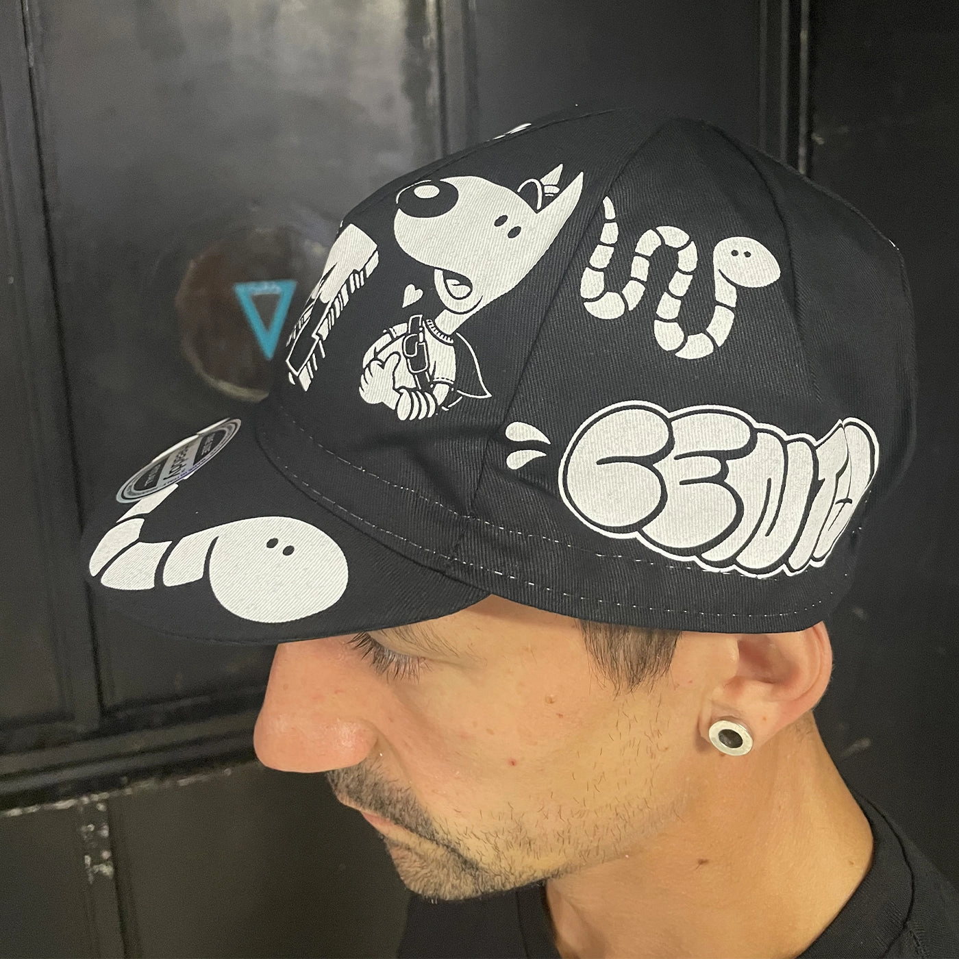 Headdy x UBM 15th anniversary cycling cap - Black