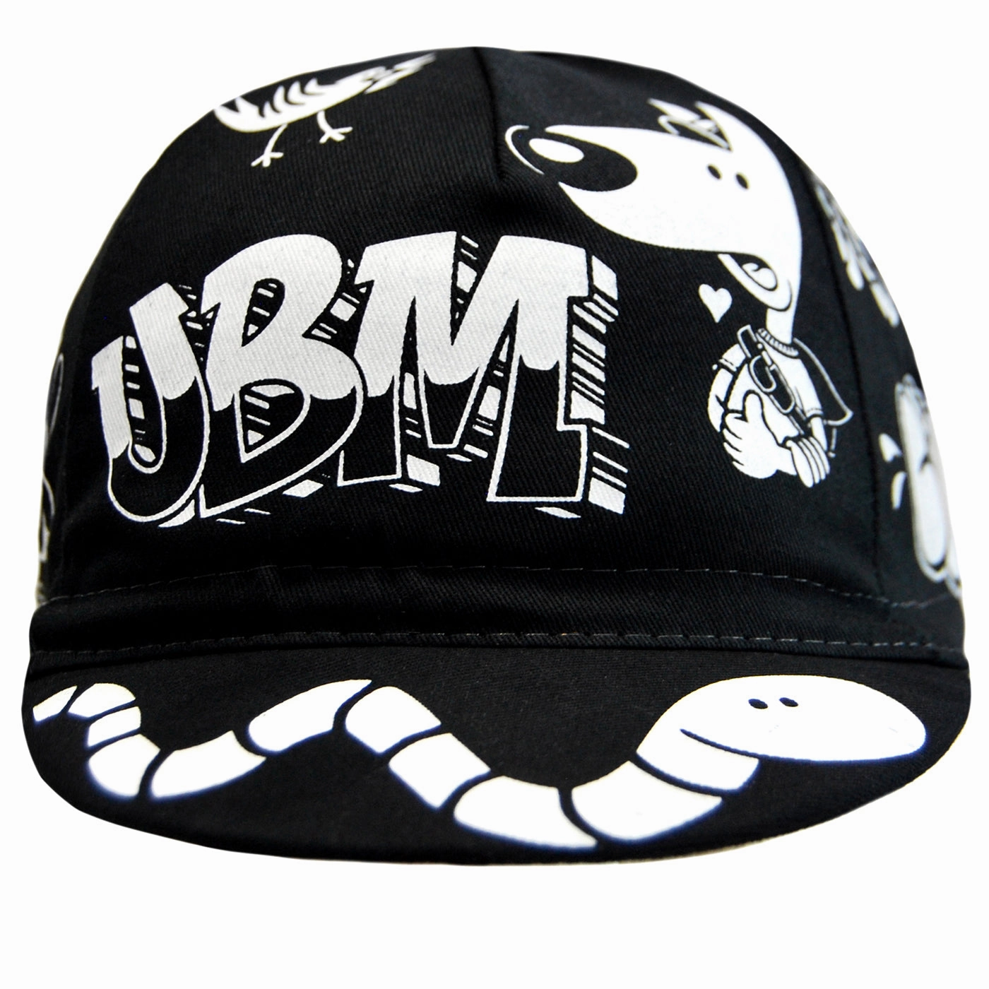 Headdy x UBM 15th anniversary cycling cap - Black