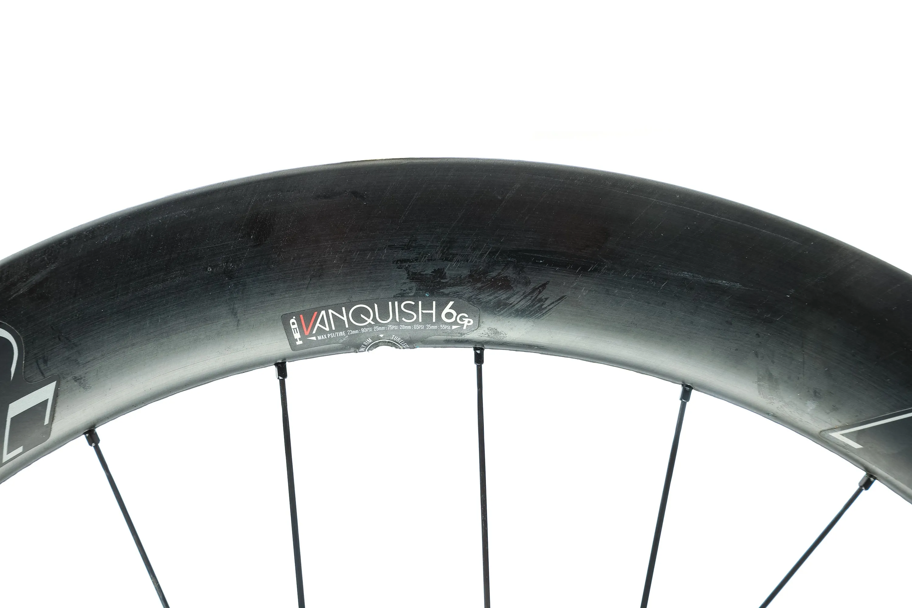 HED Vanquish 6 GP Carbon Tubeless 700c Wheelset