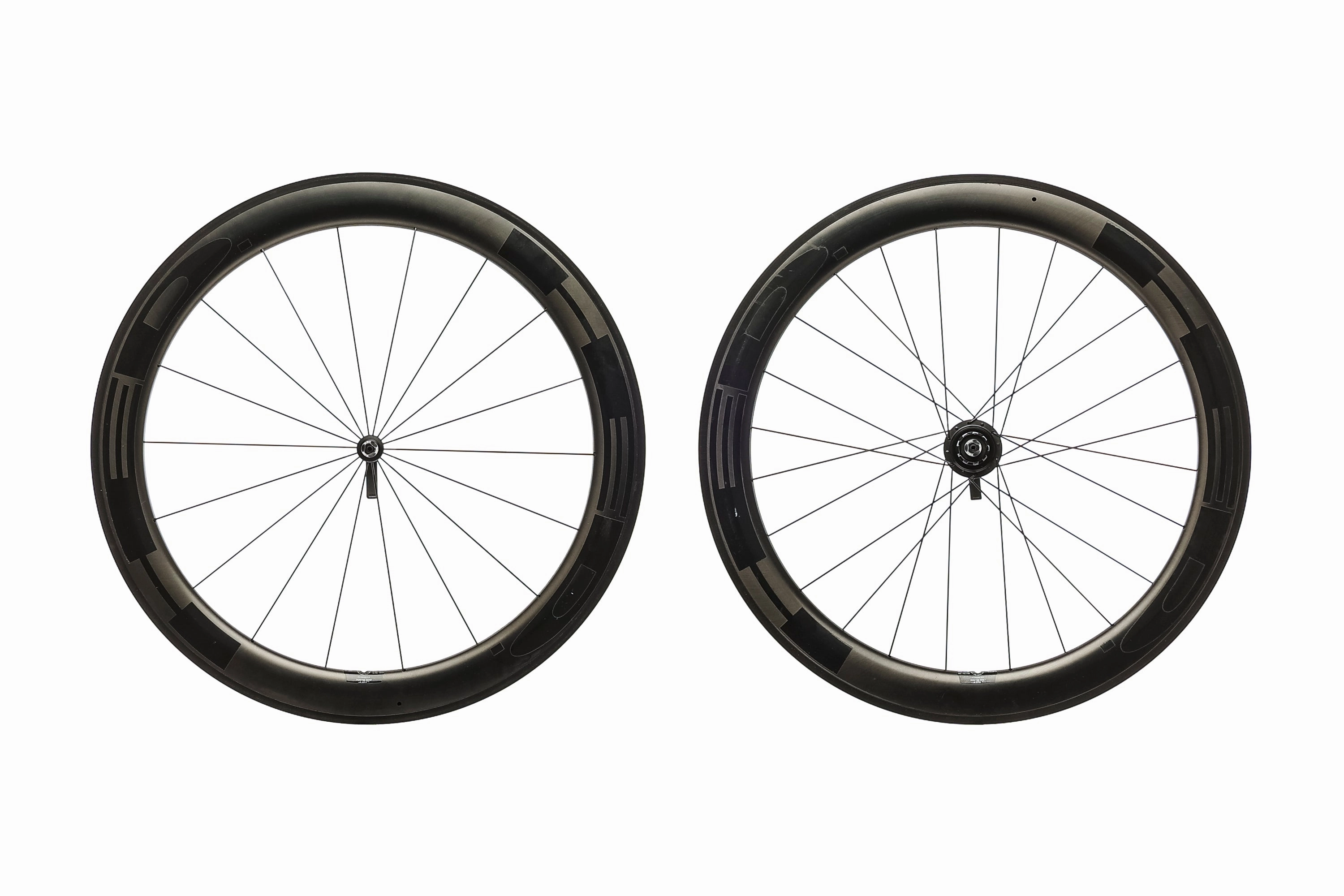 HED Jet RC6 Black Aluminum/Carbon Clincher 700c Wheelset