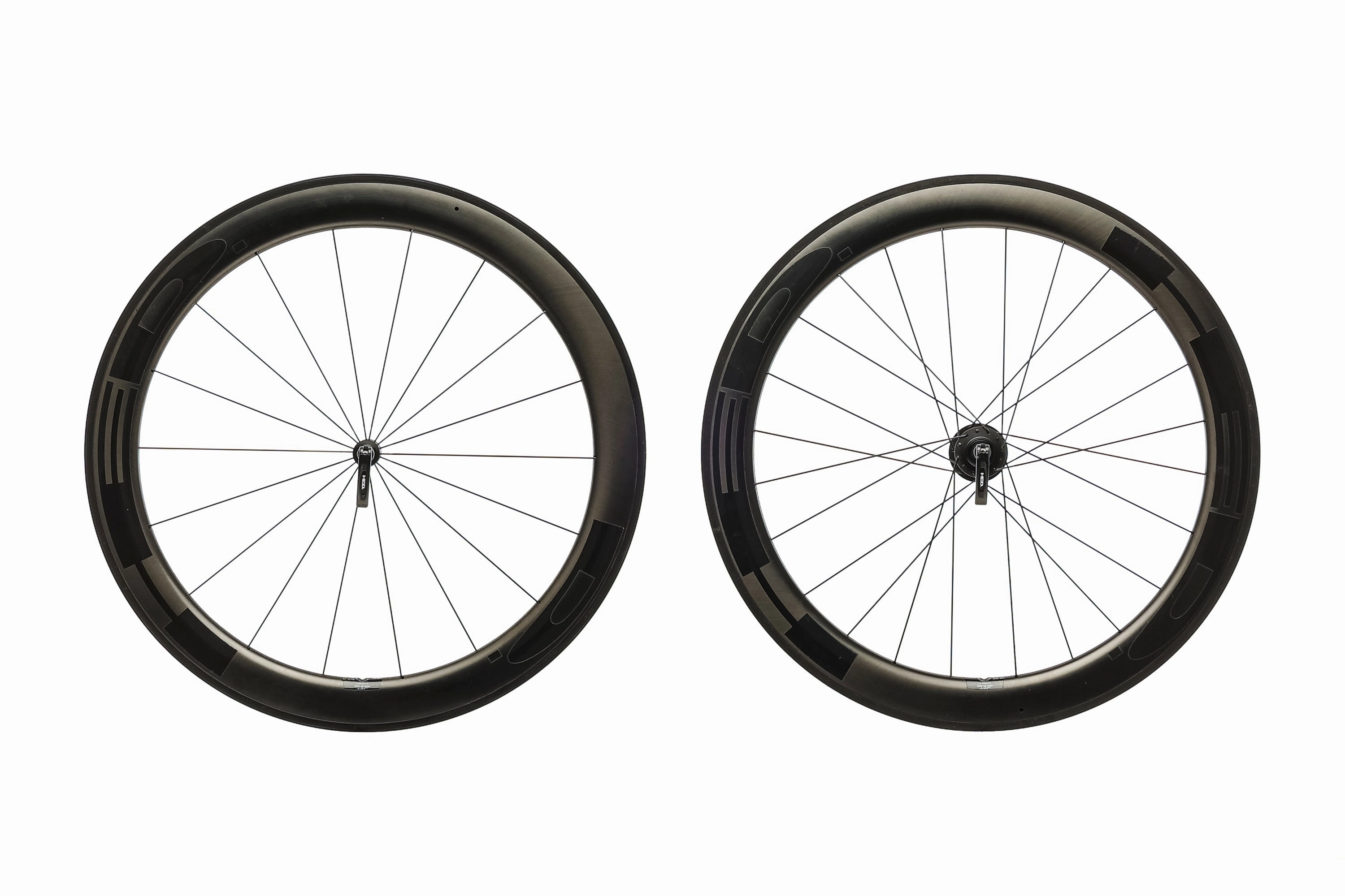 HED Jet RC6 Black Aluminum/Carbon Clincher 700c Wheelset
