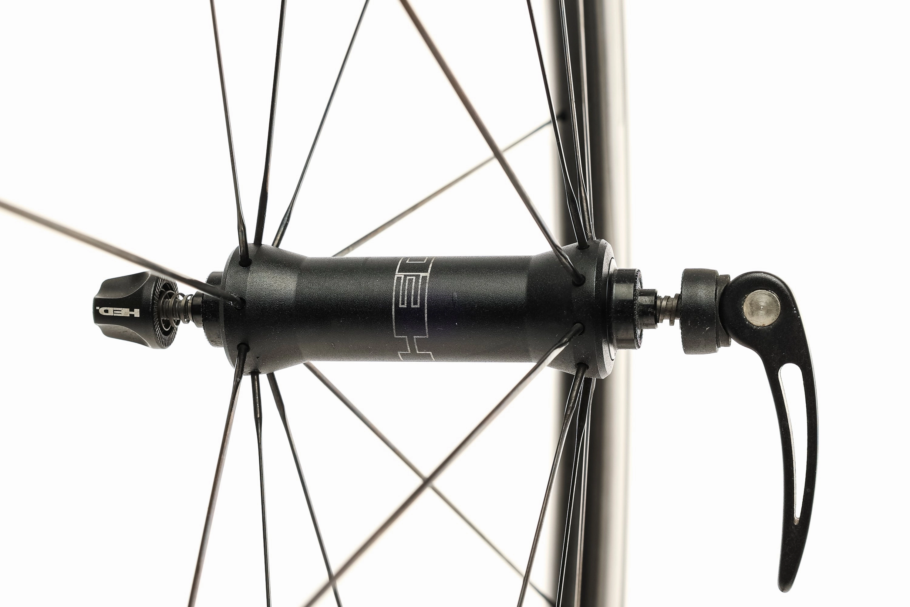 HED Jet RC6 Black Aluminum/Carbon Clincher 700c Wheelset
