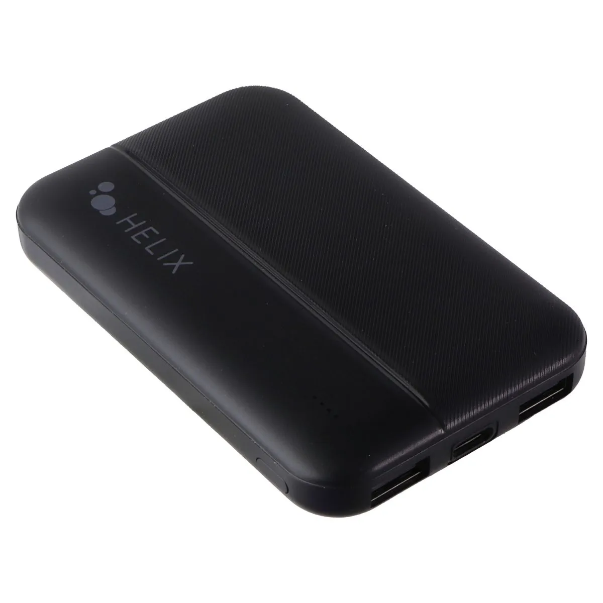 Helix 5,000 Mah Power Bank With Dual Usb-A Ports & Usb-C - Black EndofWeek Deals
