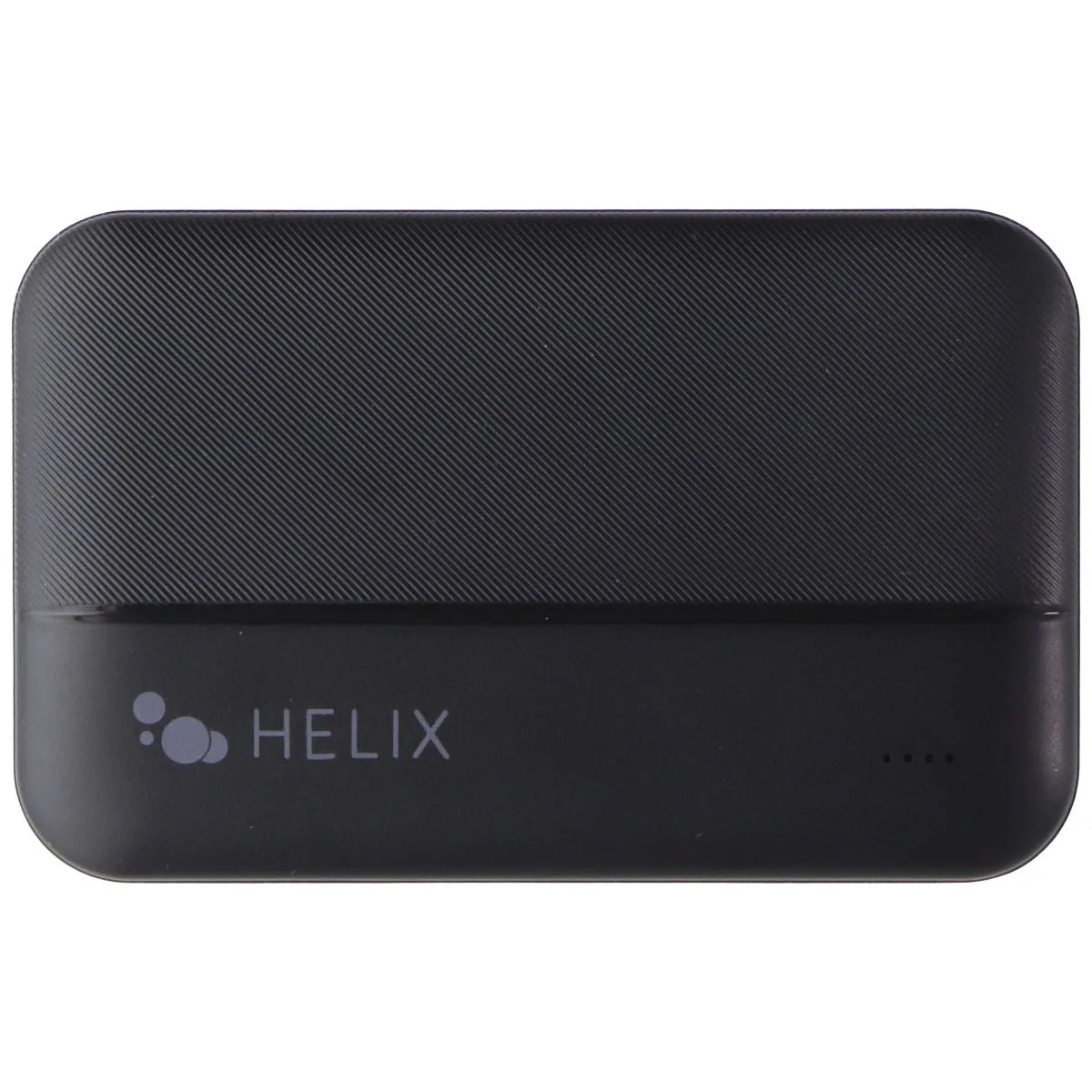 Grab It Fast Helix 5,000 Mah Power Bank With Dual Usb-A Ports & Usb-C - Black