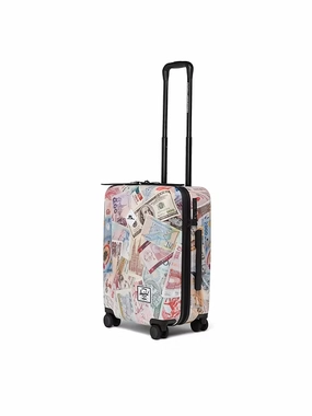 Special Steal Event Daily Deal Frenzy Herschel Heritage Hardshell Luggage "For Love Or Money" Large Carry On - 43L