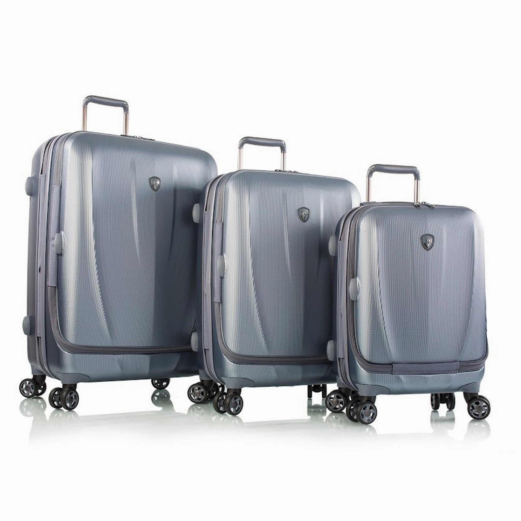 Heys Vantage - Smart Access 3 Piece Spinner Set Mega Discount Today