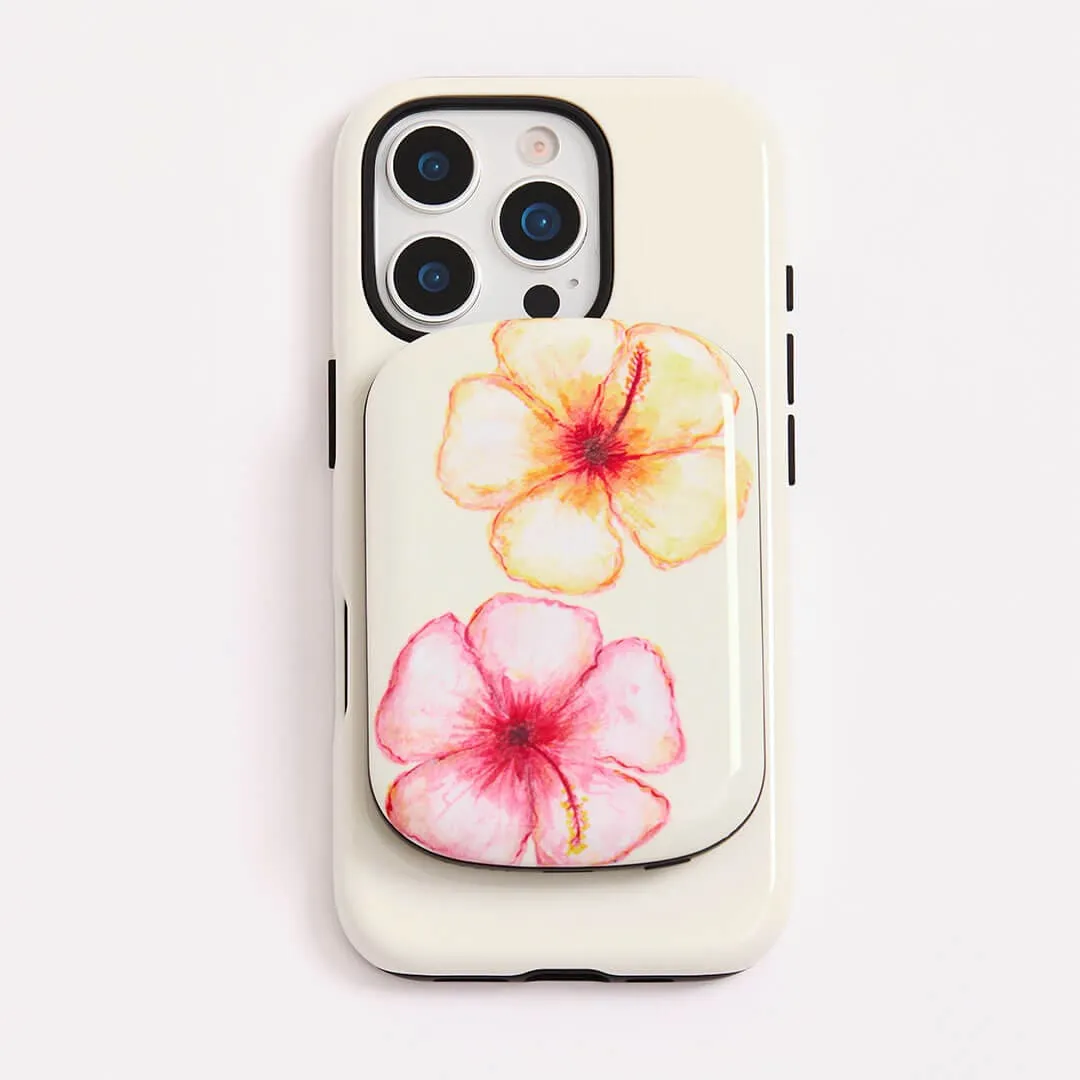 Last Chance Offer Hibiscus Flower Yellow Chargepod Magsafe Power Bank