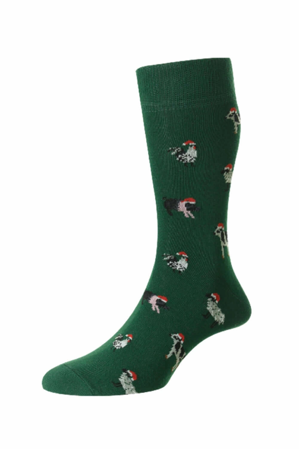 Online Exclusive Savings Hot Pick of the Day Hj Hall Animals In Christmas Hats Rich Cotton Socks