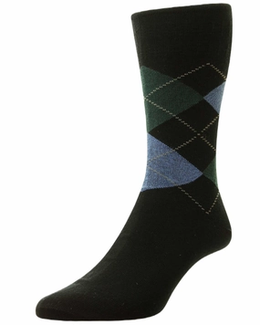 Hj Hall Argyle Cotton Softop Socks GiftWorthy Sale